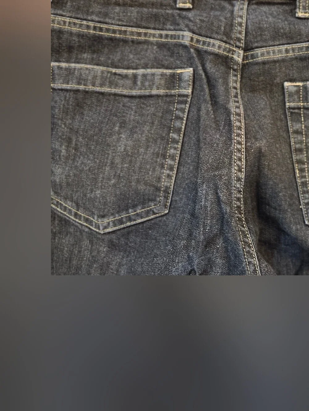 Mens Aded Black Ermenegildo Zegna luxury jeans Size 34